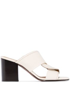 Chloé мюли на блочном каблуке
