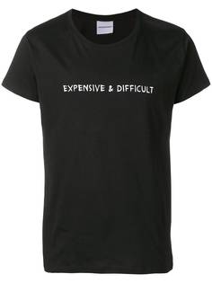 Nasaseasons футболка с вышивкой Expensive & Difficult