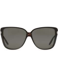 Gucci Eyewear солнцезащитные очки в оправе бабочка