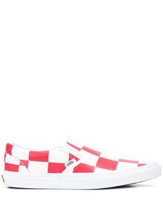 Vans слипоны Classic в шахматную клетку