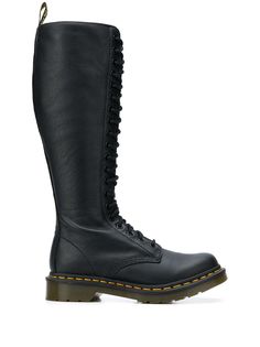 Dr. Martens сапоги в стиле милитари со шнуровкой