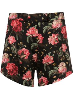 Delada шорты с цветочным принтом