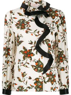 Tory Burch блузка с цветочным принтом