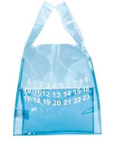 Maison Margiela прозрачная сумка с принтом