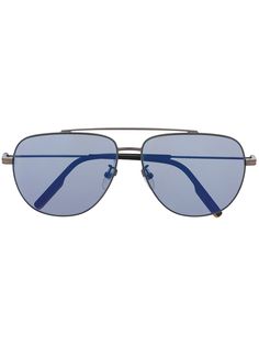 Ermenegildo Zegna солнцезащитные очки-авиаторы