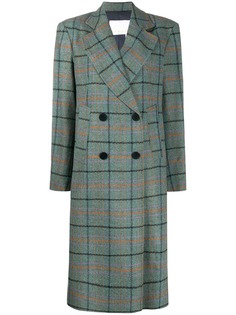 Remain Debbie checked double-breasted coat