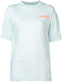 AMBUSH футболка с контрастным логотипом