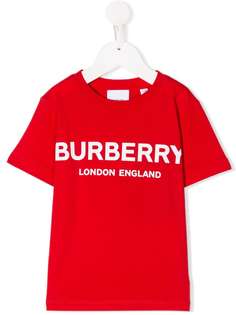 Burberry Kids футболка Robbie с круглым вырезом