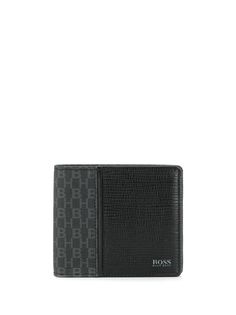 BOSS кошелек с тисненым логотипом