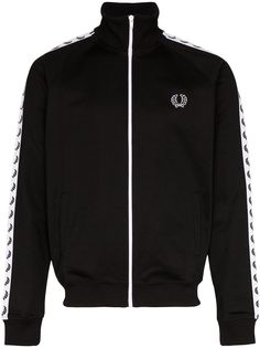 Fred Perry logo tape track jacket