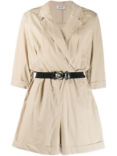 LIU JO комбинезон с поясом