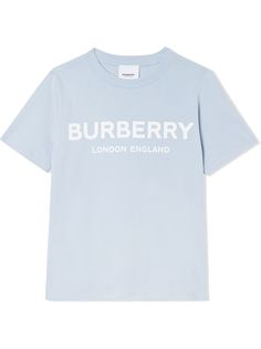 Burberry Kids футболка свободного кроя с логотипом
