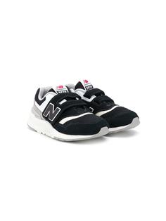 New Balance Kids logo embroidered touch strap sneakers