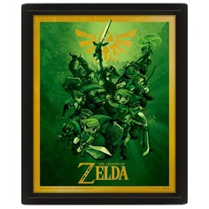 Сувенир Pyramid 3D постер The Legend Of Zelda: Link 3D постер The Legend Of Zelda: Link