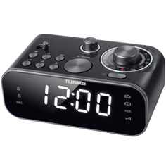Радио-часы Telefunken TF-1593 Black/White TF-1593 Black/White