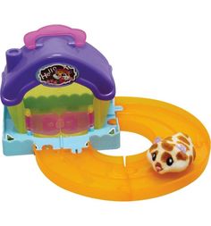 Игровой набор Хома Дома 1Toy Хомячья дача цвет: желтый/фиолетовый