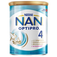 Детское молочко Nan Optipro 4 с 18 месяцев, 800 г