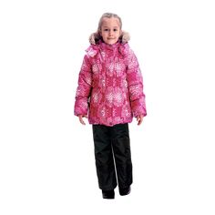 Комплект куртка/брюки Premont Астры в цвету, цвет: розовый