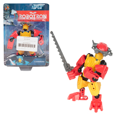 Трансформер Robotron Superforce Робот-конструктор (красно-желтый)