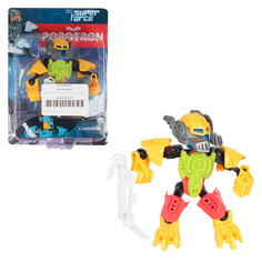 Трансформер Robotron Superforce Робот-конструктор (желто-салатовый)