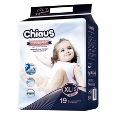 Трусики-подгузники Chiaus Cottony Soft, р. 4+, 12-17 кг, 19 шт