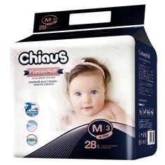 Трусики-подгузники Chiaus Cottony Soft, р. 3, 6-11 кг, 28 шт