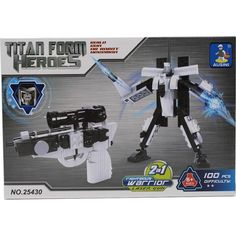 Конструктор Ausini 2в1 Пистолет-Робот