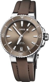 Швейцарские женские часы в коллекции Aquis Женские часы Oris 733-7731-41-56FC