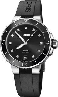 Швейцарские женские часы в коллекции Aquis Женские часы Oris 733-7731-41-94RS