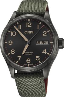 Швейцарские мужские часы в коллекции Big Crown ProPilot Мужские часы Oris 752-7698-42-74FC