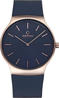 Мужские часы в коллекции Mesh Мужские часы Obaku V178GXVLML