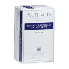 Чай Althaus English Breakfast St. Andrews черный 20 пакетиков