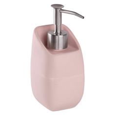 Дозатор для жидкого мыла Wess розовый 7,4х7,4х16 см