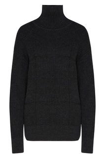 Темно-серый полушерстяной свитер Laroom