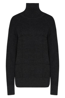 Темно-серый полушерстяной свитер Laroom