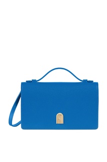 Синяя кожаная сумка Incanto Furla
