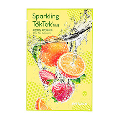 Маска для лица PERIPERA SPARKLING TOKTOK TIME с экстрактом вина отшелушивающая 18 г