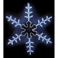 Панно световое [95x95 см] Большая Снежинка NN-501 501-332 Neon Night