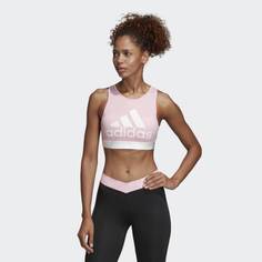 Спортивный бра 2.0 Halter Logo adidas Performance