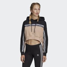 Укороченная худи R.Y.V. adidas Originals