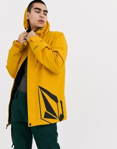 Желтая горнолыжная куртка Volcom 17-Желтый
