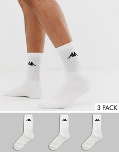 Комплект из 3 пар носков Kappa-Белый