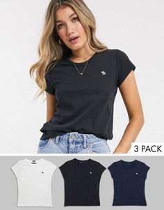 3 футболки Abercrombie & Fitch-Мульти