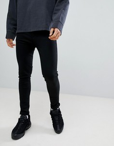 Черные супероблегающие джинсы Criminal Damage-Черный
