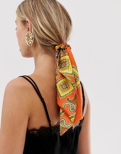 Головной платок с принтом пейсли ASOS DESIGN-Мульти