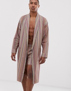 Легкий халат в полоску Paul Smith-Мульти