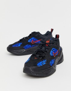Кроссовки со звериным принтом Nike M2K Tekno-Мульти