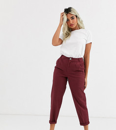 Чиносы ASOS DESIGN Petite-Красный