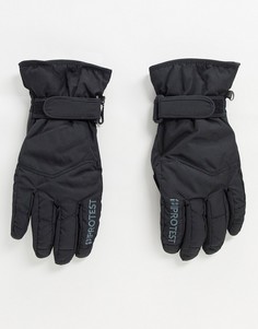 Черные лыжные перчатки Protest-Черный