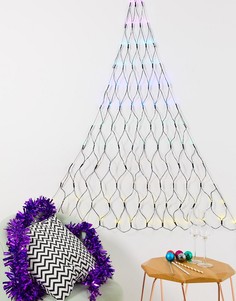 Световая гирлянда в форме новогодней елки Typo-Мульти